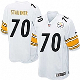 Nike Men & Women & Youth Steelers #70 Stautner White Team Color Game Jersey,baseball caps,new era cap wholesale,wholesale hats